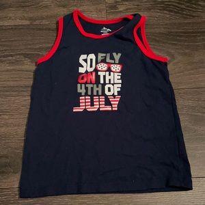 Toddler Boys July 4th Tank Top